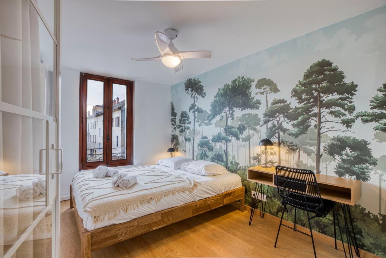 Le Carnot - Mycosyapart, Duplex Coeur De Ville Et Lac, Climatise آنسي المظهر الخارجي الصورة